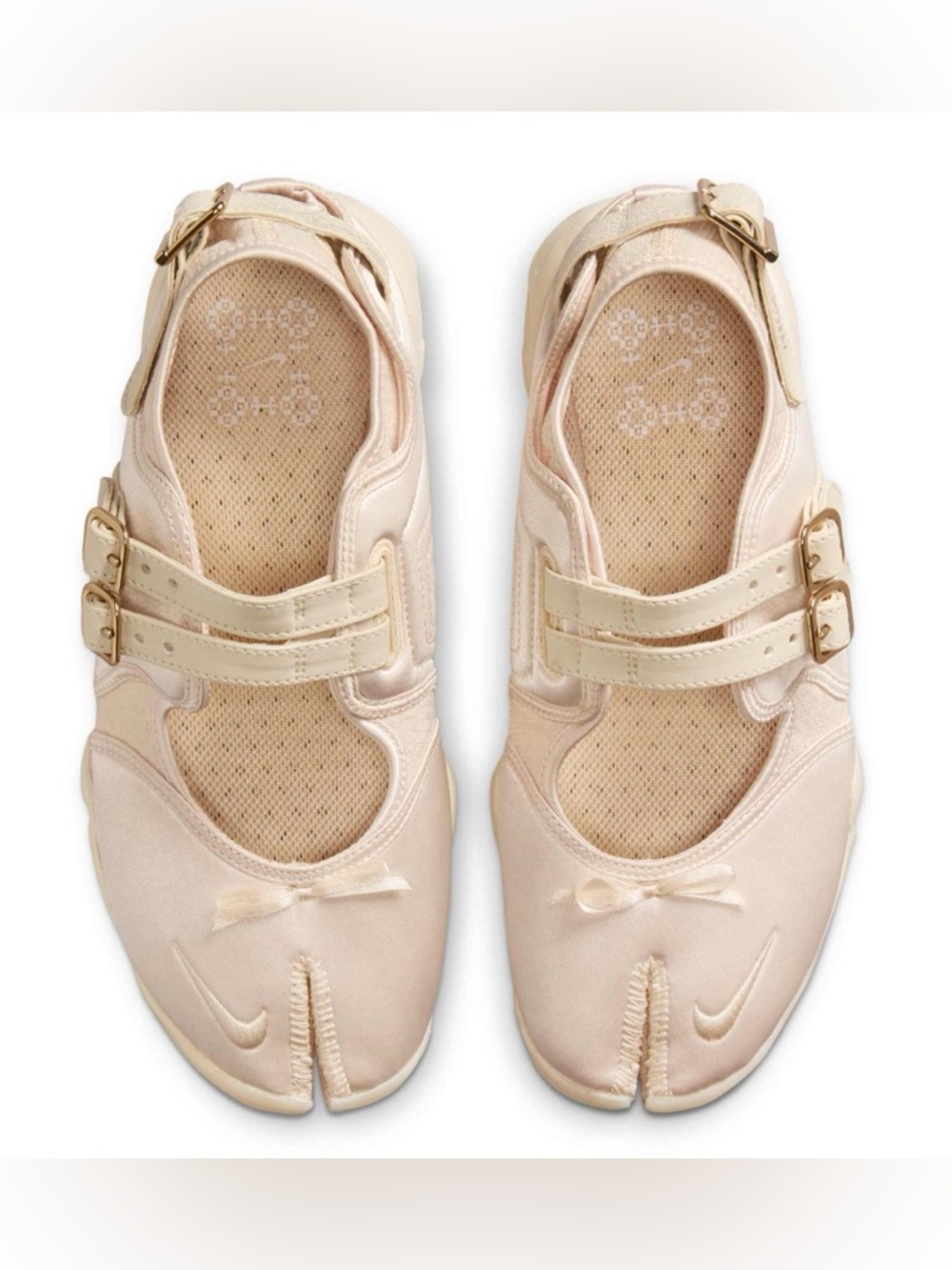 Nike AIR RIFT Women's Tabi sneakers Pearl White